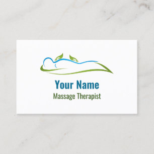 Anpassadets massageterapeut visitkort