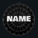 Anpassadets minimalistiska initialer namn darttavla<br><div class="desc">Anpassade minimalistiskt initialer namn,  monogram,  två brev,  namn,  namn</div>