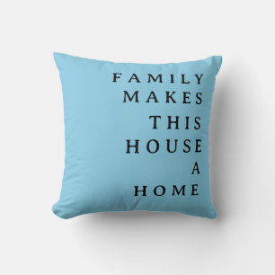 Anpassadets moderna Himmel Blue Soffa-dekoration Kudde