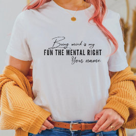 Anpassadets moderna och minimalistiska, roliga cit t shirt
