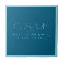 Anpassadets moderna text | Ocean & Robin Egg Blue