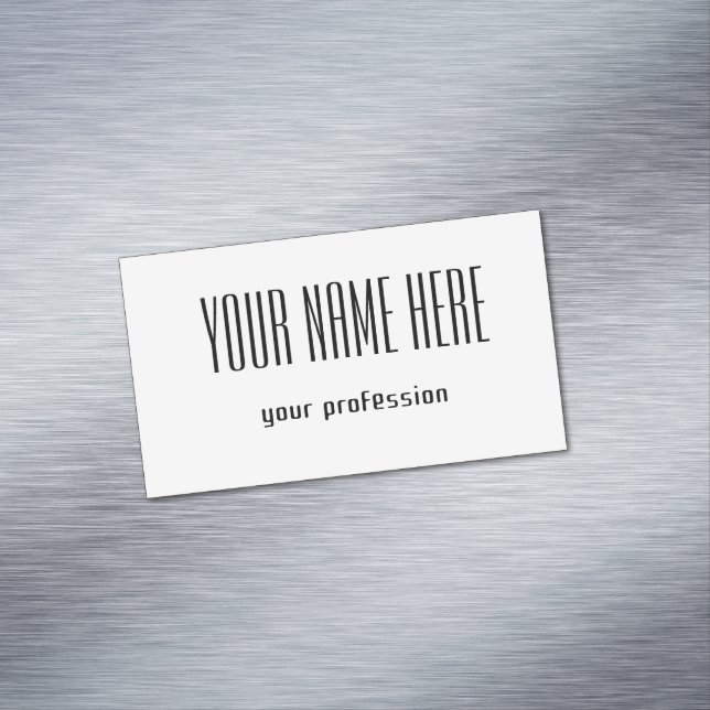 Anpassadets personliga affärskort magnetiska visitkort (In Situ)