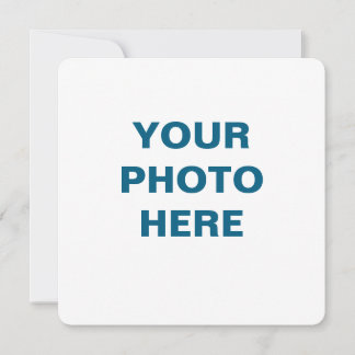 Anpassadets platta meddelandekort meddelande