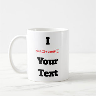Anpassadets Polar Ekvation (I Heart) Kaffemugg
