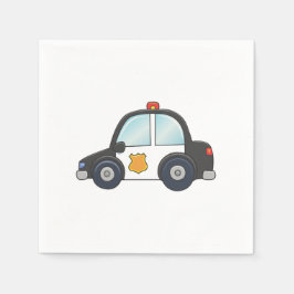 Anpassadets polisbil pappersservett