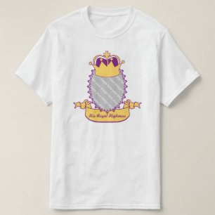 Anpassadets Royal Highness Krona Photo T-shirt