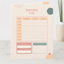 Anpassadets spårare för körning + förlopp kort