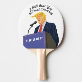 Anpassadets talman Trump Beat dig Pingisracket