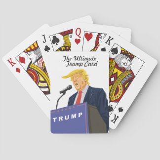 Anpassadets ultimata trumkortsordförande Trump Casinokort