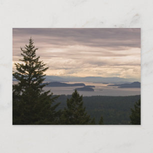 Anpassadets vykort: San Juan Islands Pano Vykort