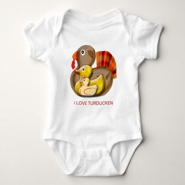 AnpassadeTurducken design Tee (Framsida)
