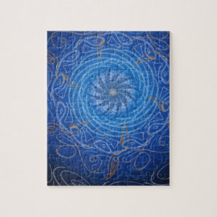 Anpassadevatten (den Psychedelic spirographen) Pussel