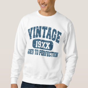 Anpassadevintage som åldras till perfektion sweatshirt