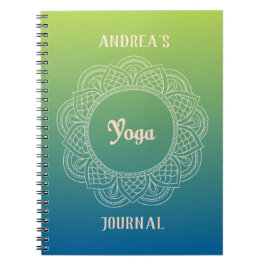 AnpassadeYogajournal Anteckningsbok