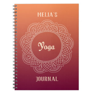 AnpassadeYogajournal Anteckningsbok