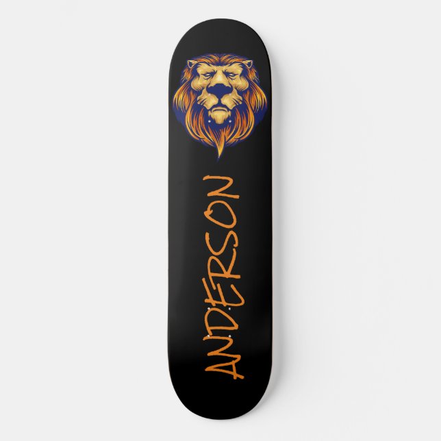    AnpassadLion Kung Skateboard (Framsida)
