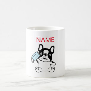 ANPASSANAMN BABY BULLDOG MED MASK Mugg