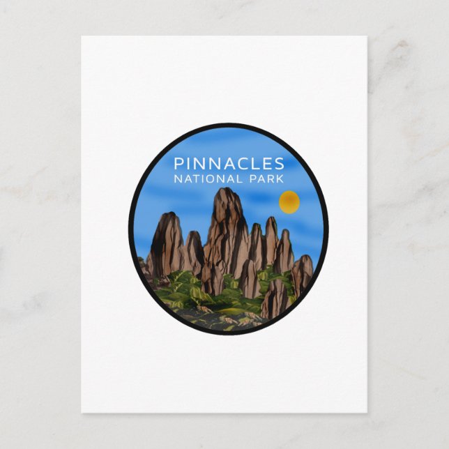 ANPASSAR OCH PINNACLES VYKORT (Framsida)