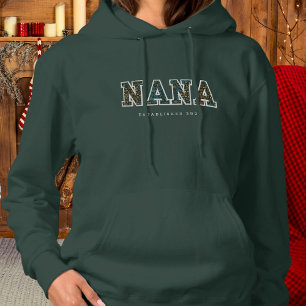 Anpassat år för Nana - trendig för mörk T Shirt