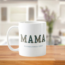 Anpassat år - trendig blommigt Coffee Mugg