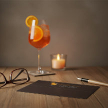 Anpassat Bachelorette-kuvert med Aperol-foder