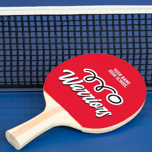 Anpassat bordtennislag för gymnasiet  pingisracket (Insitu)