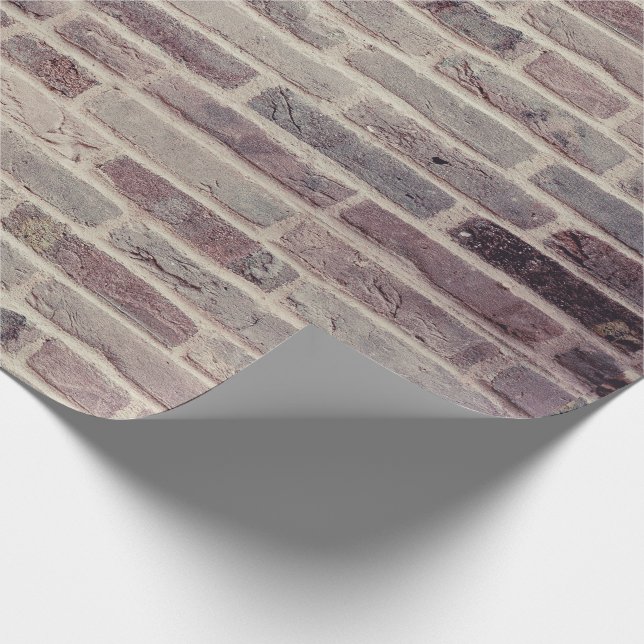 Anpassat Brick Wall-inslagspapper Presentpapper (Hörn)