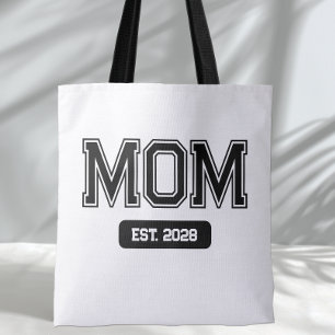 Anpassat datum Ny mamma Tygkasse