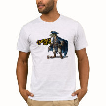 Anpassat Dinosaur Pirat-tecken T-Shirt