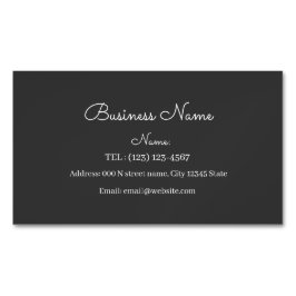 ANPASSAT ENKELT AFFÄRSKORT MAGNETISKA VISITKORT