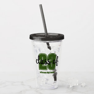 Anpassat examensår och skola take away mugg