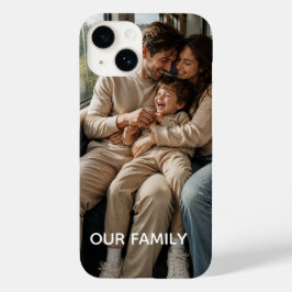 Anpassat familjenamn presenttelefonfodral - Lägg t