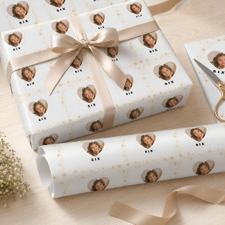 Anpassat födelsedagspresentpapper flicka 6 år presentpapper