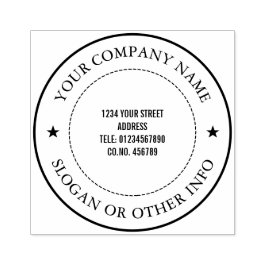 Anpassat företag stämpel