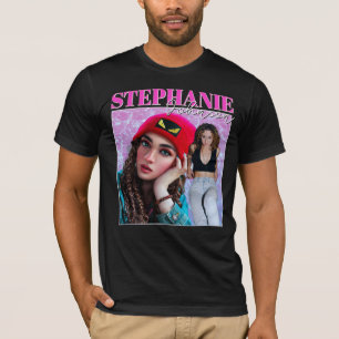 Anpassat foto för 90-talets Girly Bootleg Celebrit T Shirt