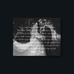 Anpassat foto- och presentationsprogram för Bröllo Canvastryck<br><div class="desc">Modern design och elegant som skrivs ut med Kanvastrycket Anpassad Bröllop-årsdag - foto och webbsidor som kan anpassas med din text. Klicka på knappen "Anpassa" och använda verktyg som är utformat för att ändra mallen. Kolla in Graphic Art Design-arkivet för andra produkter som matchar den här designen!</div>