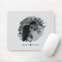 Anpassat foto par med modern Valentines day Musmatta