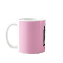 Anpassat fotonamn kärlek minimalistisk rosa röd