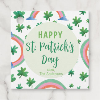 ANPASSAT Glad St. Patricks dag Gåvor Etiketter
