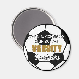 Anpassat högstadie universitetslag i fotboll magnet