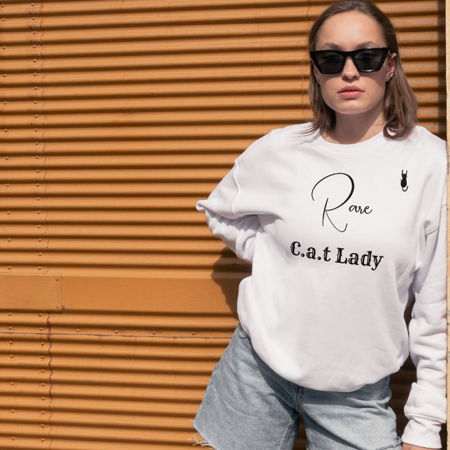 Anpassat husdjur Älskare Vit Och Svart Skript Katt T Shirt (Skapare uppladdad)