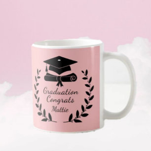 Anpassat, klassiskt Gratulerart studenten Kaffemugg