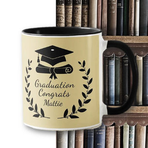 Anpassat, klassiskt Gratulerart studenten Mugg