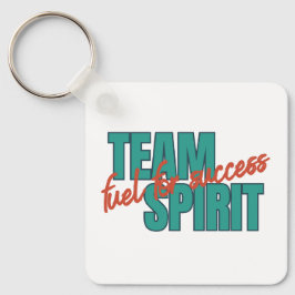 Anpassat kontor för inspirationsteamet Spirit-Logo Nyckelring