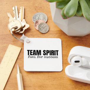 Anpassat kontor för inspirationsteamet Spirit-Logo Nyckelring