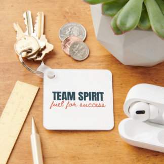 Anpassat kontor för inspirationsteamet Spirit-Logo Nyckelring
