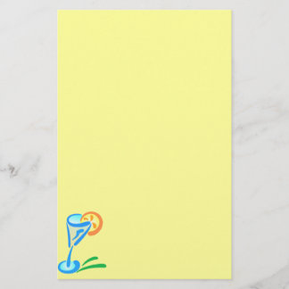 Anpassat lager av flytande glas brevpapper