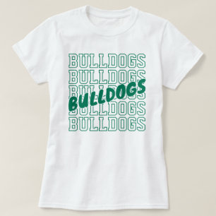 Anpassat lagnamn på upprepning - T-shirt för skoll