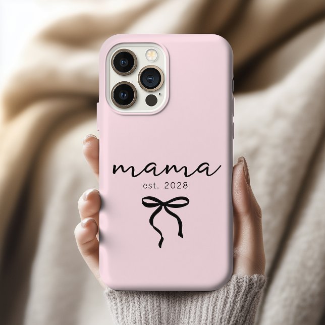 Anpassat Mammapink Mobilskal Present till Nya Mamm (Custom Pink Mom Phone Case – Personalized Gift for Mama, Wife & Mother Figures)