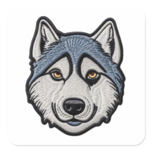 ANPASSAT MIE Husky Embroied Design